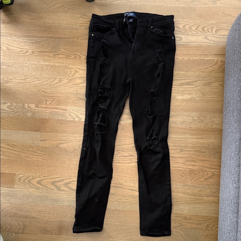 Wax Jean Classic Black Denim